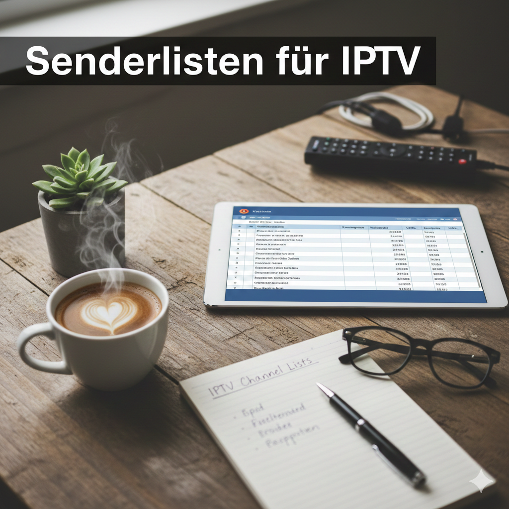 Senderlisten für IPTV